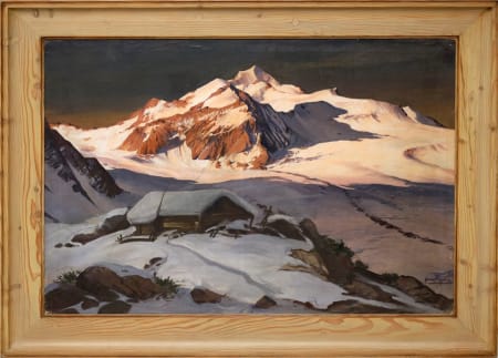 Heinz Pinggera — Paesaggio innevato